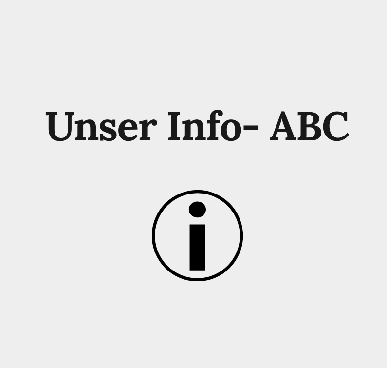 Unser Info-ABC